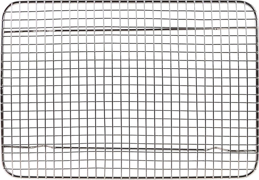 Cooling Rack - 8.5" X 12" - Cooling and Baking Rack - Oven Safe Wire Rack for Cookie Cooling, Baking with Sheet Pan - Large, Nonstick, and Stainless Steel