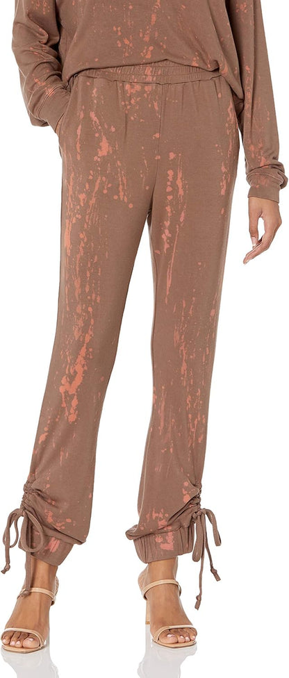 Women'S Mineral Wash Side Ruched Sweatpant