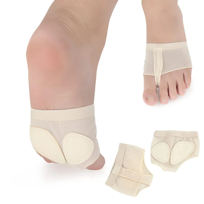 Women's Ballet Half Shoes Split Soft Sole