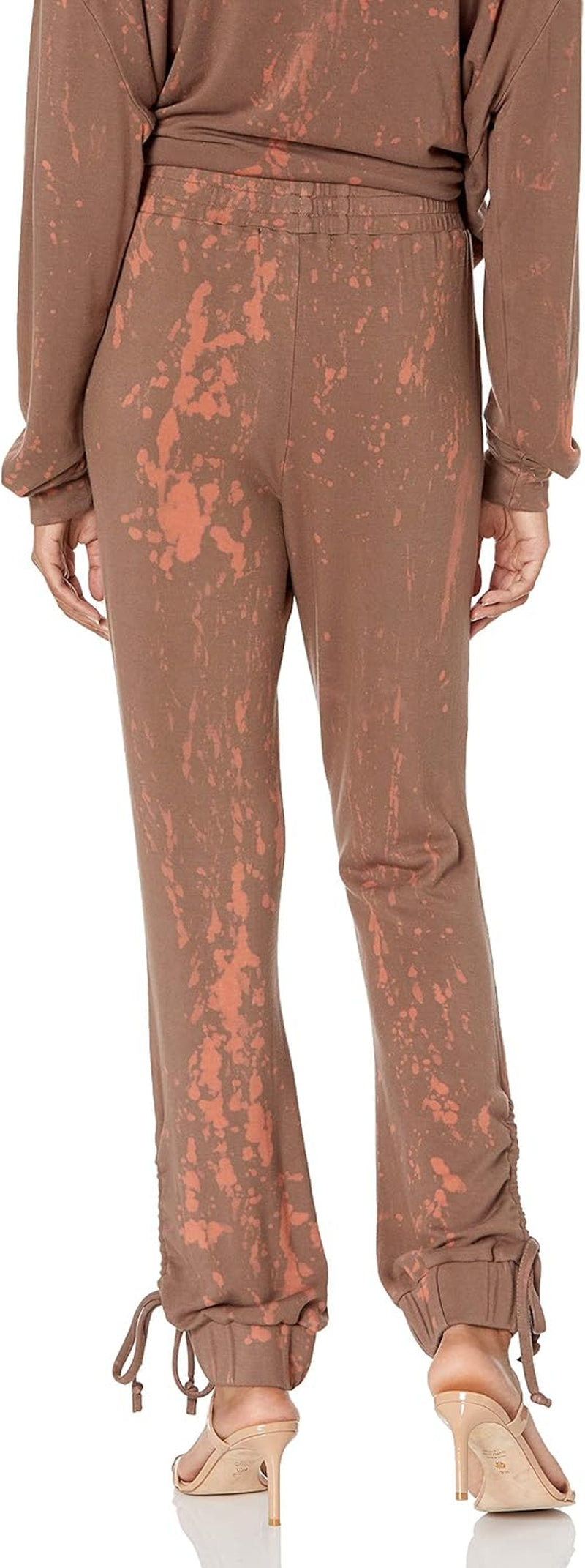 Women'S Mineral Wash Side Ruched Sweatpant