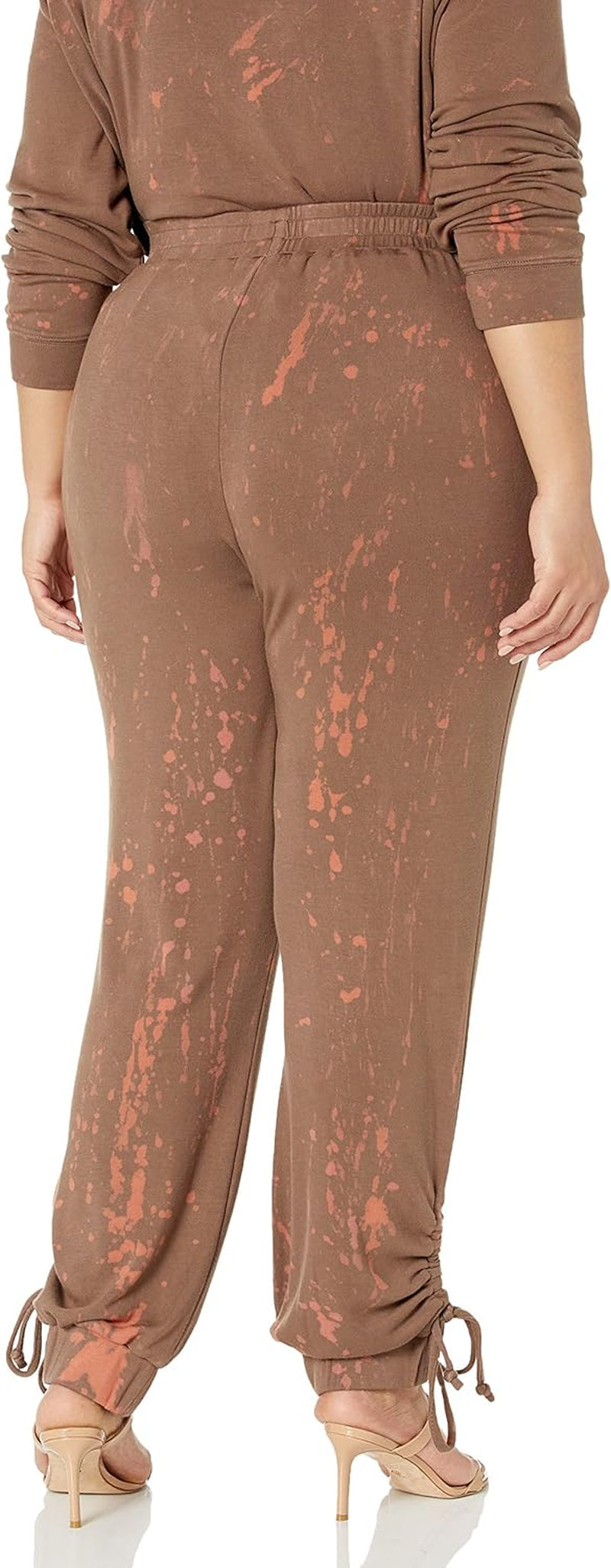 Women'S Mineral Wash Side Ruched Sweatpant