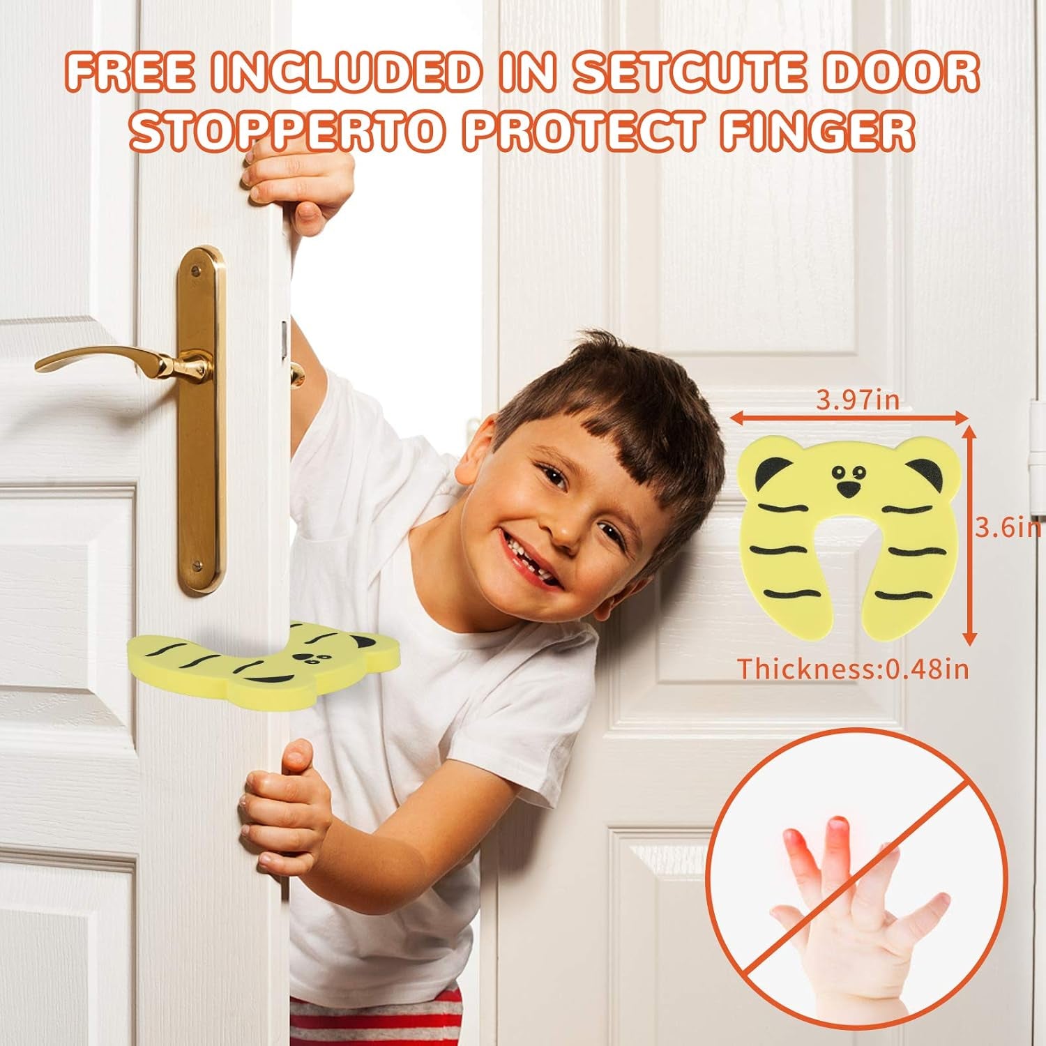Baby Proofing Edge and Corner Guards, Safety 3M Pre-Taped Furniture Bumper, Oyster White, Heavy-Duty (Oyster White, 6.5 Feet + 4 Corner)