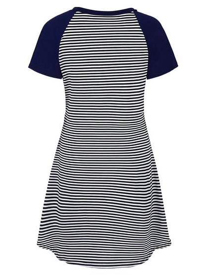 Jchiup Maternity Short Sleeve Nursing Nightgown for Breastfeeding Sleepwear