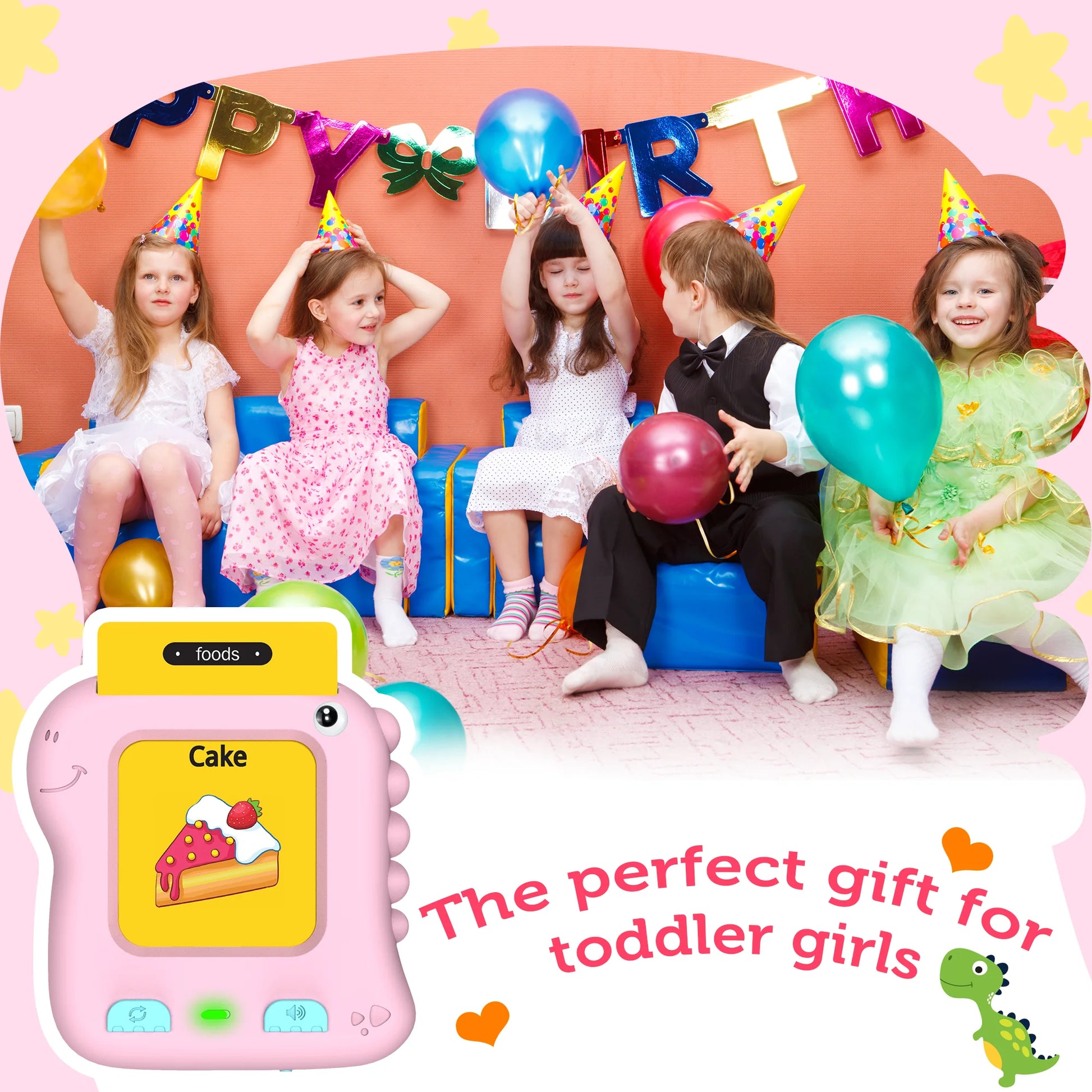Talking Flash Cards Learning Toys for 2 3 4 5 6 Years Old Boys Girls - Educational Toddlers Toys Reading Machine with 234 Words, Preschool Montessori Toys Birthday Gift for Kids Ages 2-7